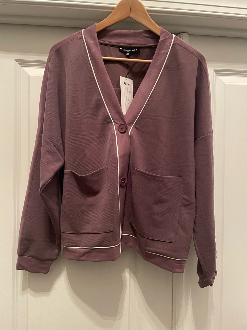 Luxe Waffle Mix Cardigan